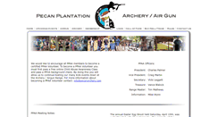 Desktop Screenshot of pecanarchery.com